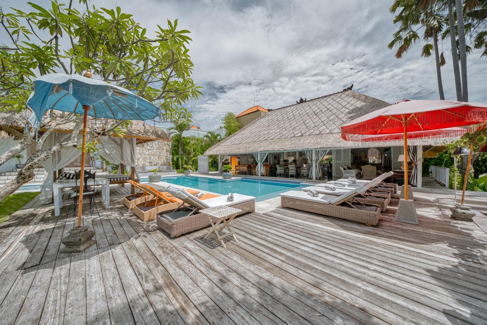 Villa Kalis, 10 Bedroom Family And Group Villa Семиняк Екстериор снимка